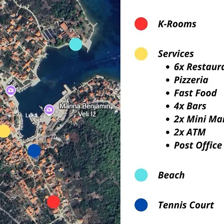 K-rooms * Veli Iž